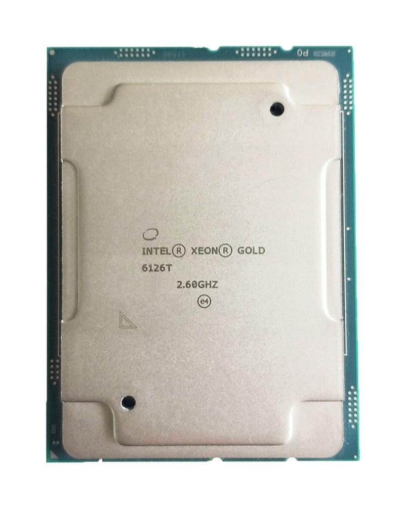 0JV6H6 Dell 2.60GHz 10.40GT/s UPI 19.25MB L3 Cache Socket LGA3647 Intel Xeon Gold 6126T 12-Core Processor Upgrade