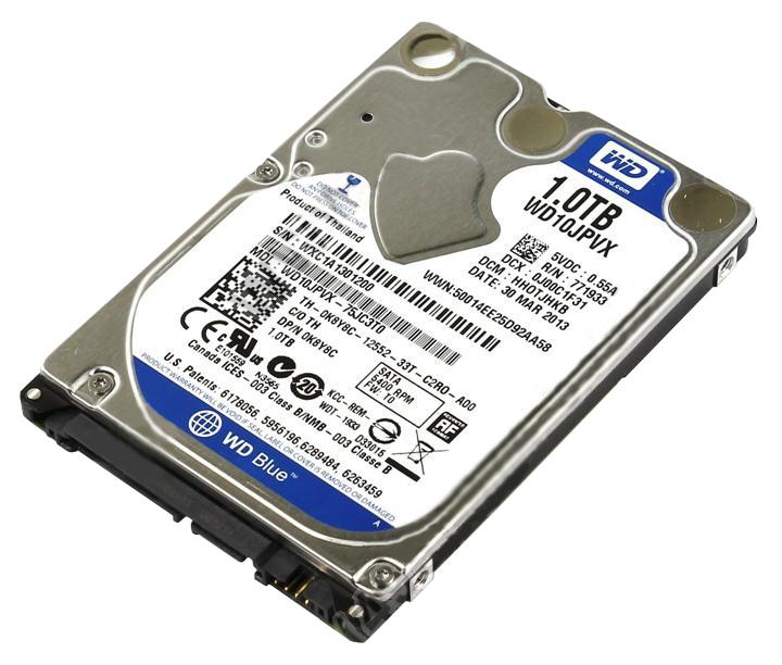 0K8Y8C Dell 1TB 5400RPM SATA 6Gbps 8MB Cache 2.5-inch Internal Hard Drive