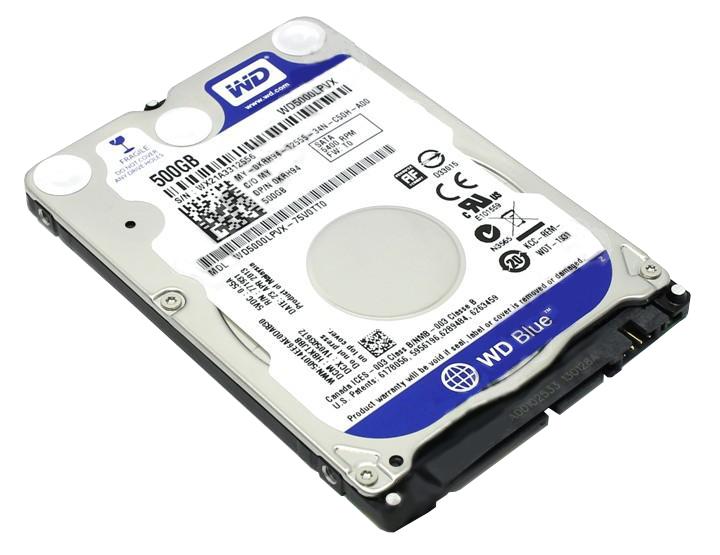 0KRH94 Dell 500GB 5400RPM SATA 6Gbps 8MB Cache 2.5-inch Internal Hard Drive