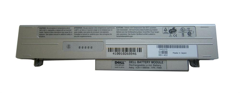 0M0270 Dell 4-Cell 14.8V Primary Battery for Dell Latitude Laptops (Refurbished)