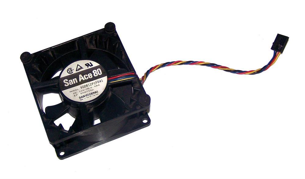 0M8041 Dell Fan Assembly GX520SFF 80 X 38MM 12V Cyphyer 5 pin SAN ACE 80 Model 9G0812P1F041