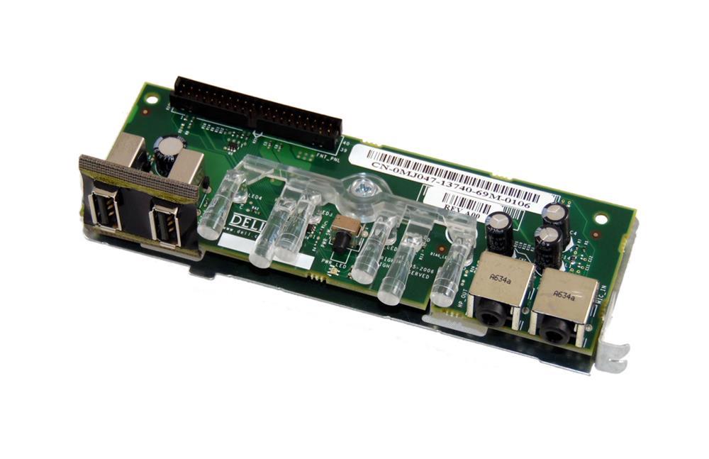 0MJ047 Dell Front Board USB and Audio GX745 Minitower/GX620/Dim 5150