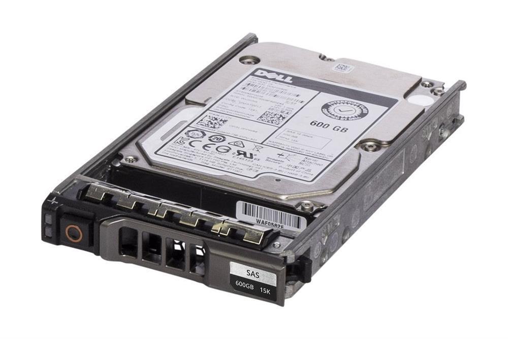 0R5NK9 Dell 600GB 15000RPM SAS 12Gbps 2.5-inch Internal Hard Drive with Tray for PowerEdge Server G13