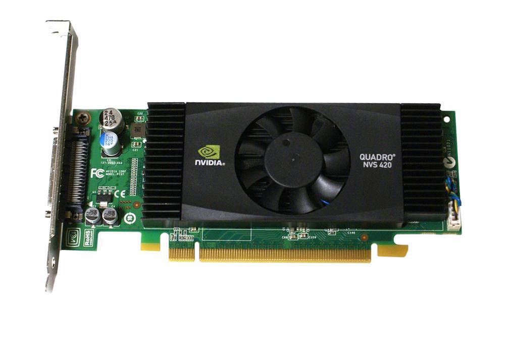 0R629P Dell 512MB nVidia Quadro NVS 420 VHDCI PCI Express Video Graphics Card