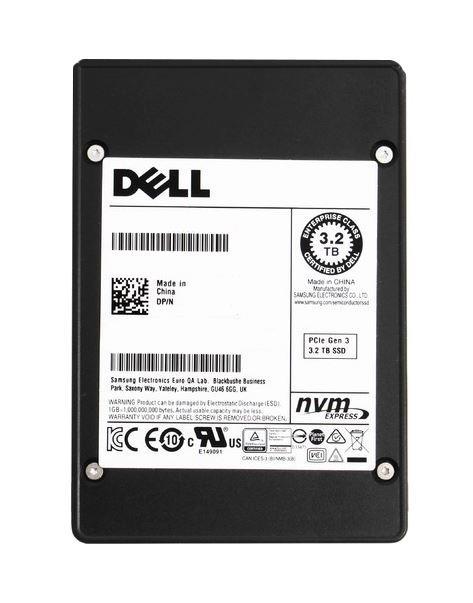 0V69GG Dell 3.2TB PCI Express 3.0 x4 Flash Enterprise NVMe Mixed Use Gen4 U.2 Internal Solid State Drive (SSD) with Carrier