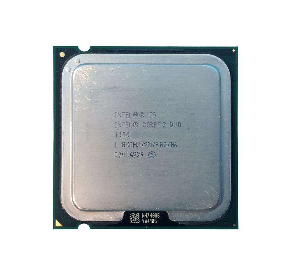 0W9445 Dell 1.80GHz 800MHz 2MB Cache Socket LGA775 Intel Core 2 Duo E4300 Dual-Core Processor Upgrade