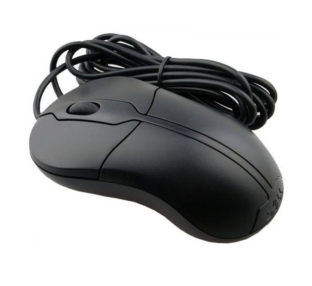0XN966 Dell 2-Button Black USB Optical Scroll Mouse
