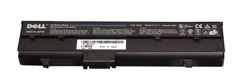 0Y9943 Dell 11.1v 5200mAh Lithium-Ion Battery (Refurbished)