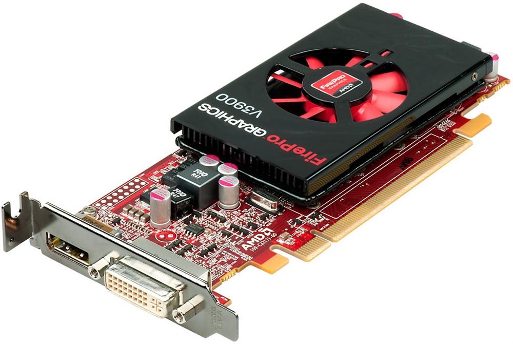 100-505860-B2 ATI FirePro V3900 1GB 128-Bit DDR3 PCI Express 2.1 x16 DVI/ DisplayPort Workstation Video Graphics Card