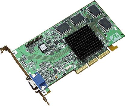 102-60602-00 ATI Rage 128 32MB AGP VGA Output Video Graphics Card