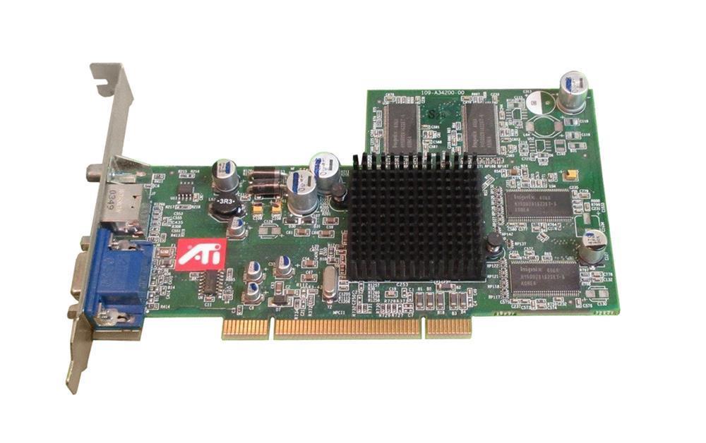102A3420800 ATI Radeon 256MB VGA/ S-Video PCI Video Graphics Card