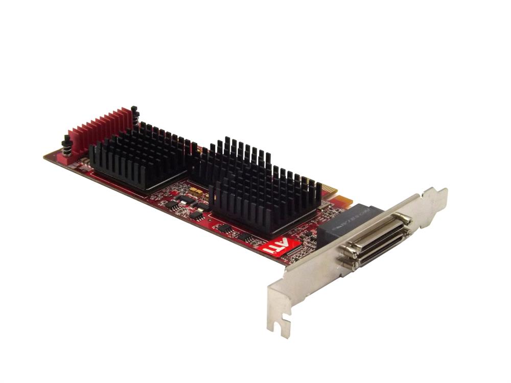 102A6140500 ATI FireMV 2400 256MB DDR PCI Express x1 4x DVI to VGA/ D-Sub/ 2x VHDCI Connector Workstation Video Graphics Card