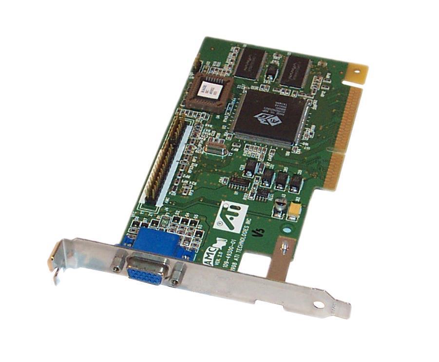 109-49300-00-1 ATI Technologies Rage IIC 4MB AGP Video Graphics Card