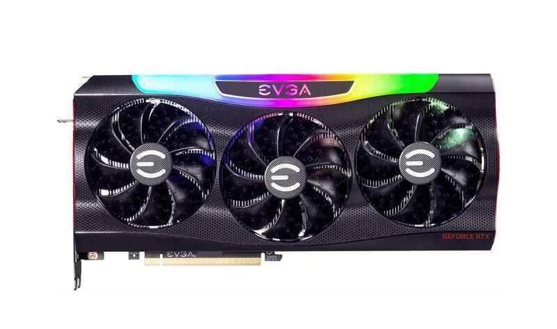 10G-P5-3897-B1 EVGA GeForce RTX 3080 FTW3 Ultra Gaming 10GB GDDR6X iCX3 Technology ARGB LED Metal Backplate PCI-Express 4.0 Video Graphics Card