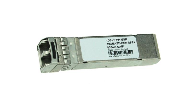 10G-SFPP-USR Brocade 10Gbps USR 100m Multi-Mode Fiber Optic LC SFP+ Transceiver Module