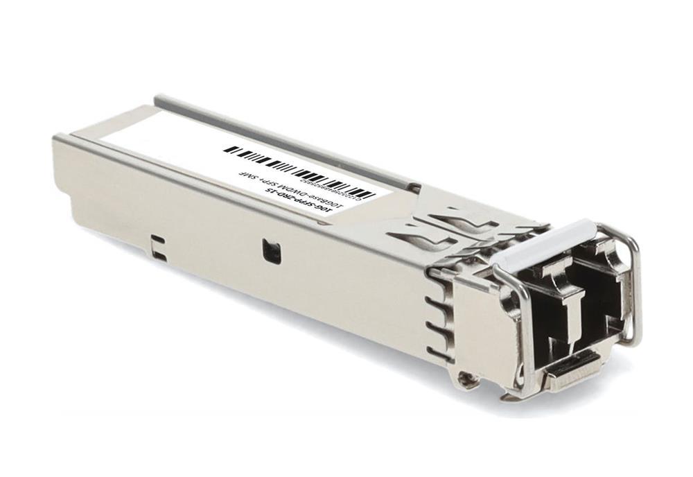 10G-SFPP-ZRD-1558-98 Brocade 10Gbps 10GBase-ZR DWDM Single-mode Fiber 80km 1558.98nm Duplex LC Connector SFP+ Transceiver Module