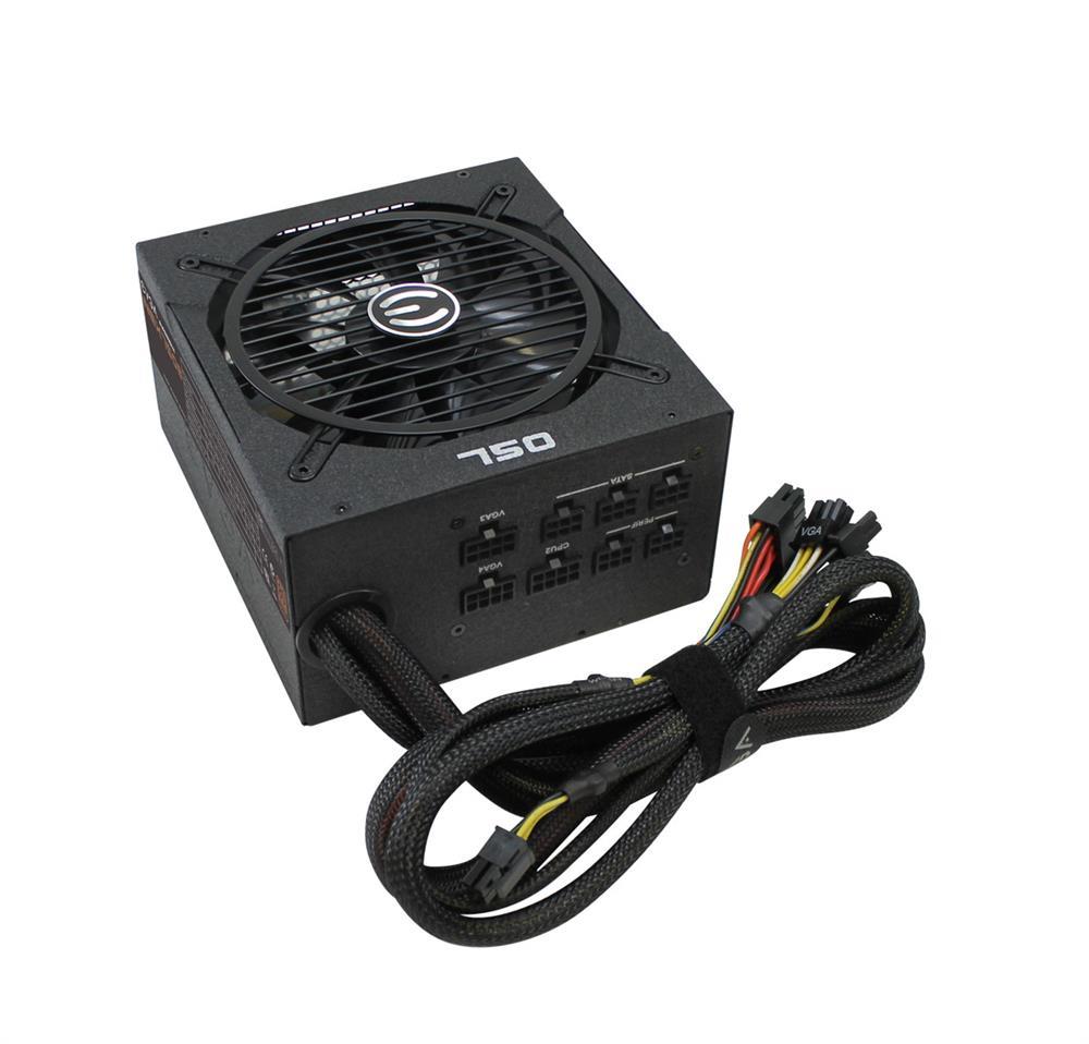 110-B1-0750-VR EVGA SuperNOVA NEX750B Bronze 750-Watts 12V 61A 80 Plus Bronze Power Supply