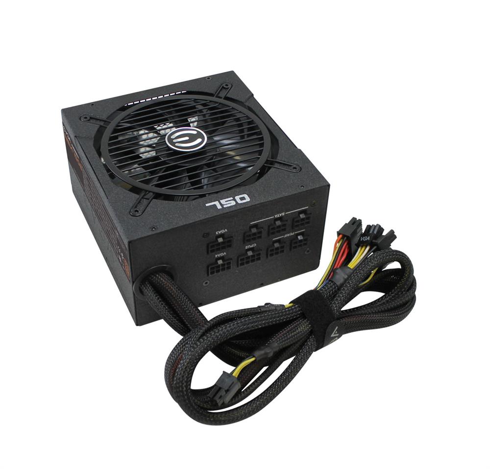 110B10750VR EVGA SuperNOVA NEX750B Bronze 750-Watts 12V 61A 80 Plus Bronze Power Supply