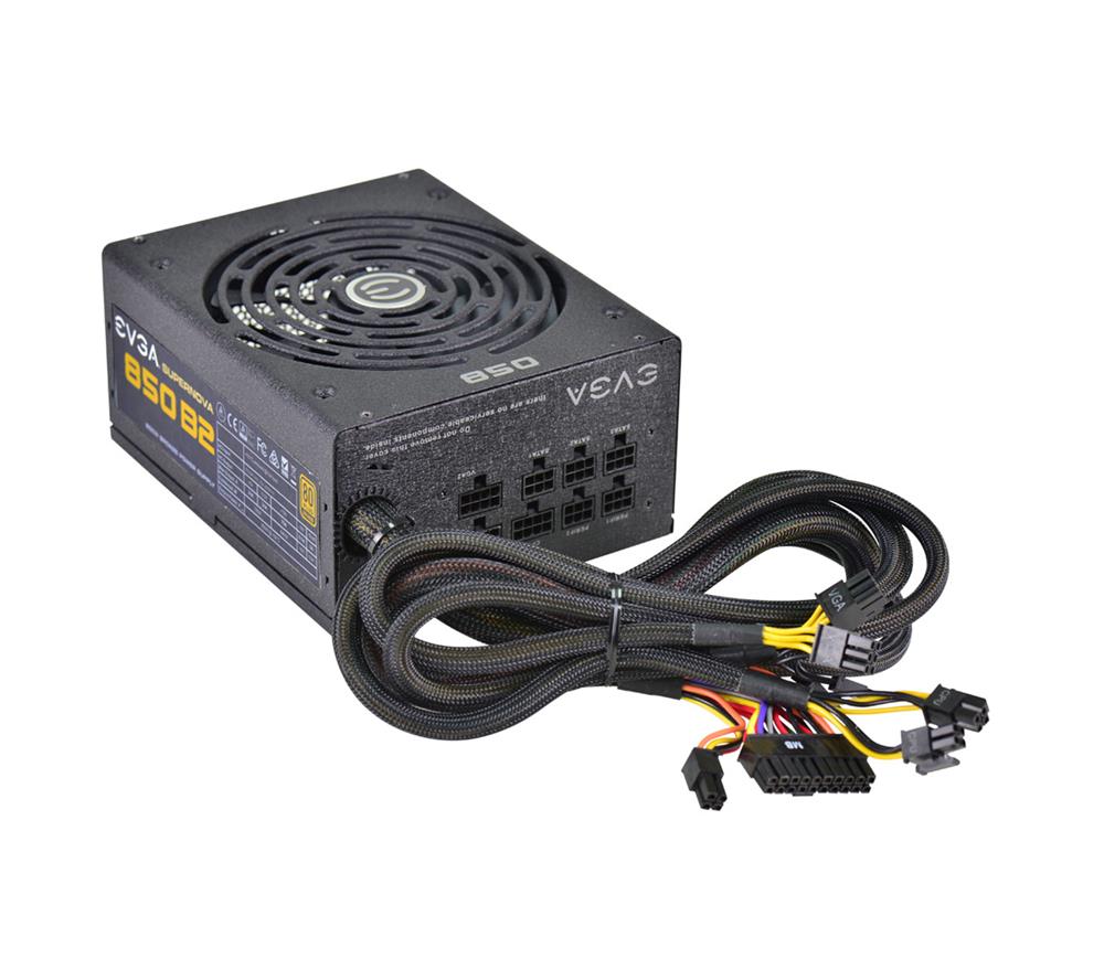 110B20850V1 EVGA SuperNOVA 850 B2 850-Watts 12V 70A 80 Plus Bronze Power Supply