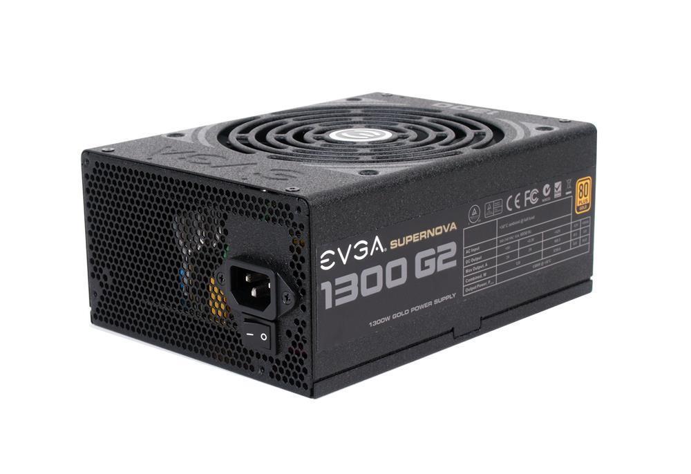 120G21300B1 EVGA 1300Watt Power Supply with Power Cord