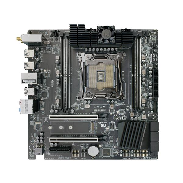 121-SX-E296-KR EVGA Socket 2066 Intel X299 Chipset Intel Core X Series/ Core X Processors Support DDR4 4x DIMM 6x SATA 6.0Gb/s Micro-ATX Motherboard (Refurbished)