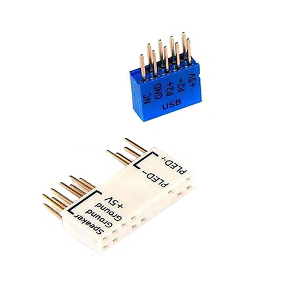 12G05100020D ASUS Mainboard Q-Connector USB+Panel Kit (Refurbished)