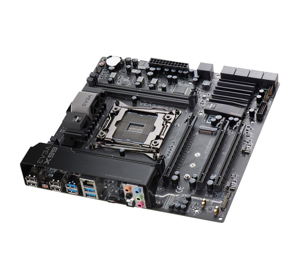 131HEE095KR EVGA X99 Micro 2 Intel LGA2011 i7max-64GB DDR4 Matx 3xPCi-Express16 (Refurbished)