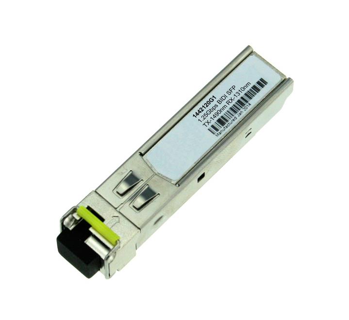 1442120G1 Adtran 1.25Gbps 1000Base-BX-D Single-mode Fiber 20km 1490nmTX/1310nmRX LC Connector SFP Transceiver Module