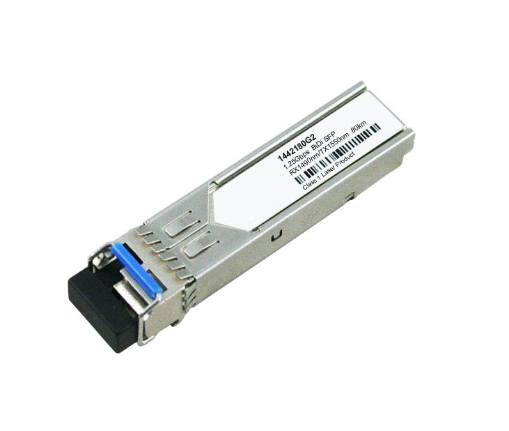 1442180G2 Adtran 1.25Gbps 1000Base-BX-U Single-mode Fiber 80km TX 1490nm/ RX 1550nm Wavelength SFP Transceiver Module