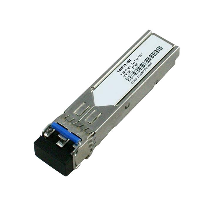 1442351G1 Adtran 1Gbps 1000Base-CWDM Single-mode Fiber 50km 1510nm Duplex LC Connector SFP Transceiver Module