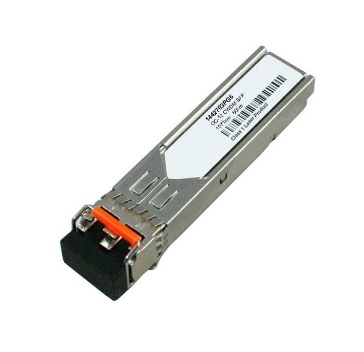 1442703PG6 Adtran 622Mbps OC-12/STM-4 CWDM LR-2 Single-mode Fiber 80km 1571nm Duplex LC Connector SFP Transceiver Module