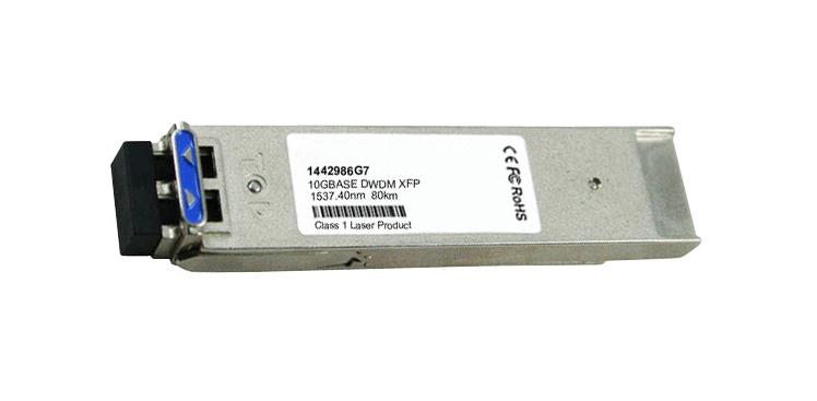 1442986G7 Adtran 10Gbps 10GBase-DWDM Single-mode Fiber 80km 1537.40nm Wavelength XFP Transceiver Module