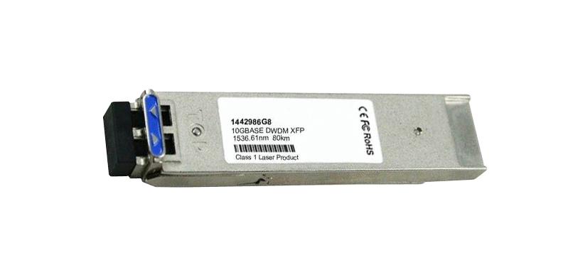 1442986G8 Adtran 10Gbps 10GBase-DWDM Single-mode Fiber 80km 1536.61nm Wavelength XFP Transceiver Module