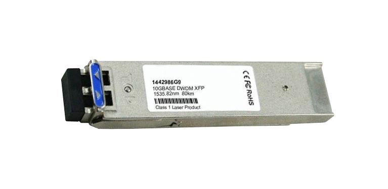 1442986G9 Adtran 10Gbps 10GBase-DWDM Single-mode Fiber 80km 1535.82nm Wavelength XFP Transceiver Module