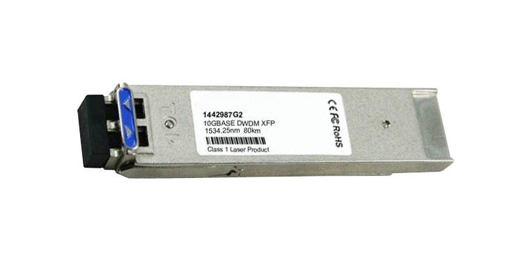 1442987G2 Adtran 10Gbps 10GBase-DWDM Single-mode Fiber 80km 1534.25nm Wavelength XFP Transceiver Module