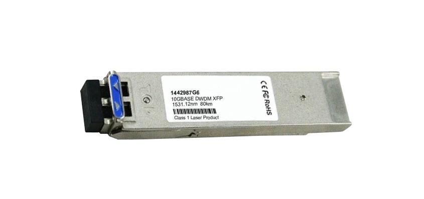 1442987G6 Adtran 10Gbps 10GBase-DWDM Single-mode Fiber 80km 1531.12nm Wavelength XFP Transceiver Module