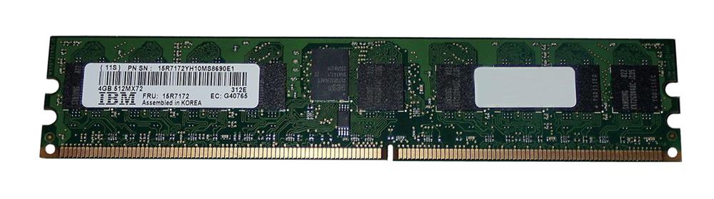 15R7172 IBM 4GB PC2-4200 DDR2-533MHz ECC Registered CL4 276-Pin DIMM Memory for pSeries