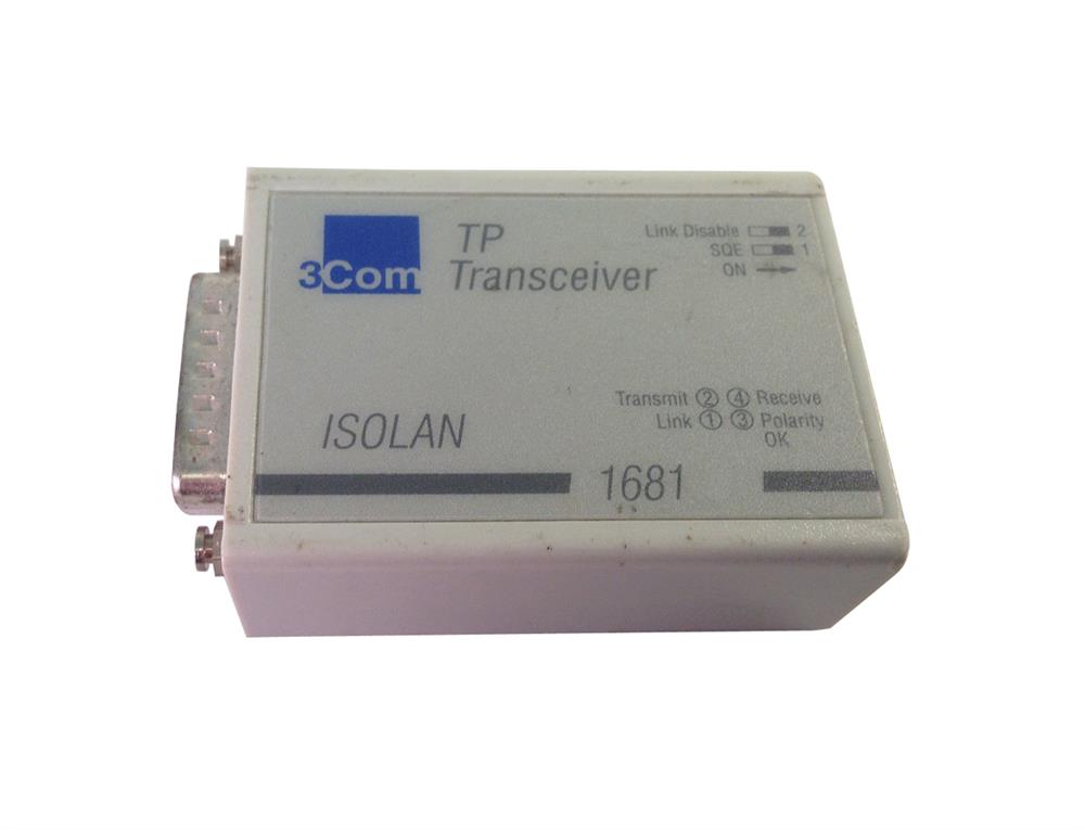 1681-5 3Com ISOLAN Fiber Optic Transceiver Module (Lot Of 7)
