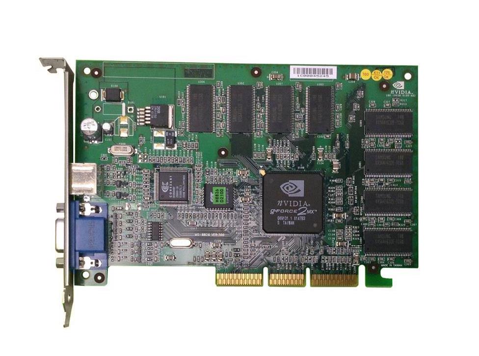 180-10036-0100-A03 Nvidia 64MB Agp Video Graphics Card With Tv Out and Vga