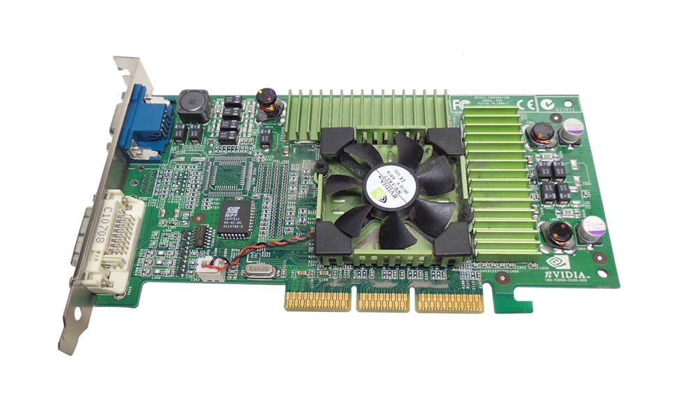 180-P0050-0100-A09 Nvidia 16MB Agp Video Graphics Card With Vga and Dvi Outputs