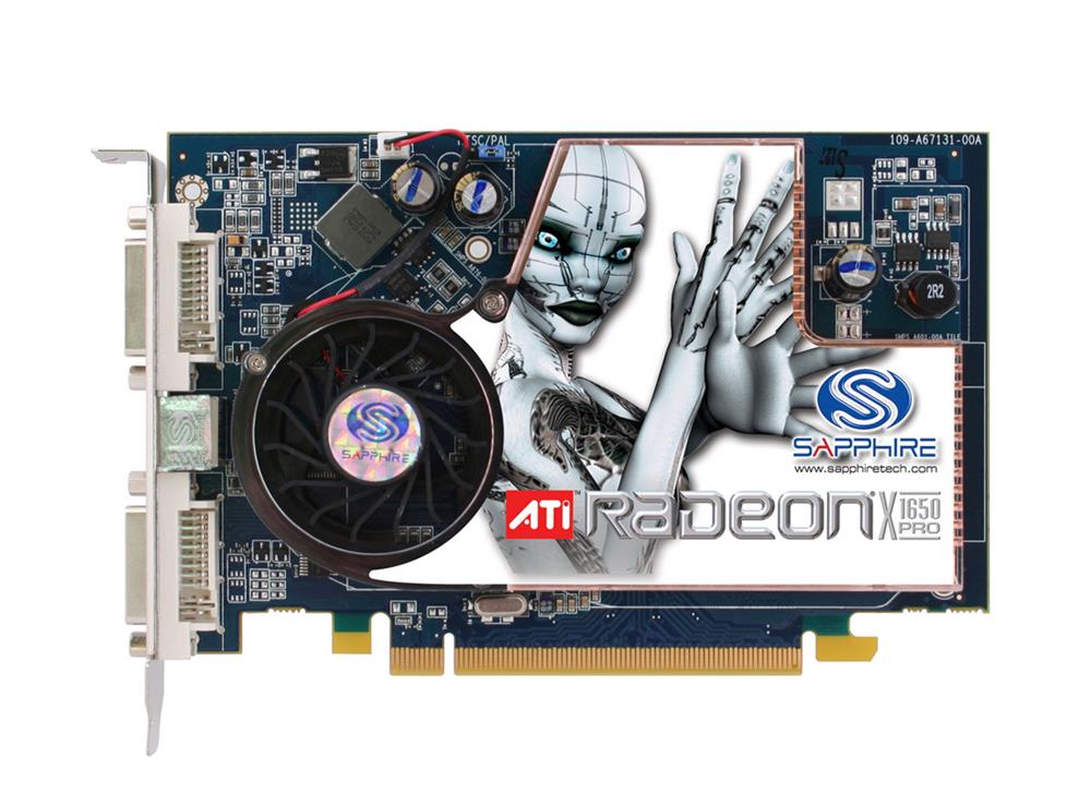 188-09C84-0G6SA ATI Radeon X1650 PRO 512MB 128-Bit GDDR2 PCI Express x16 CrossFireX Support Video Graphics Card
