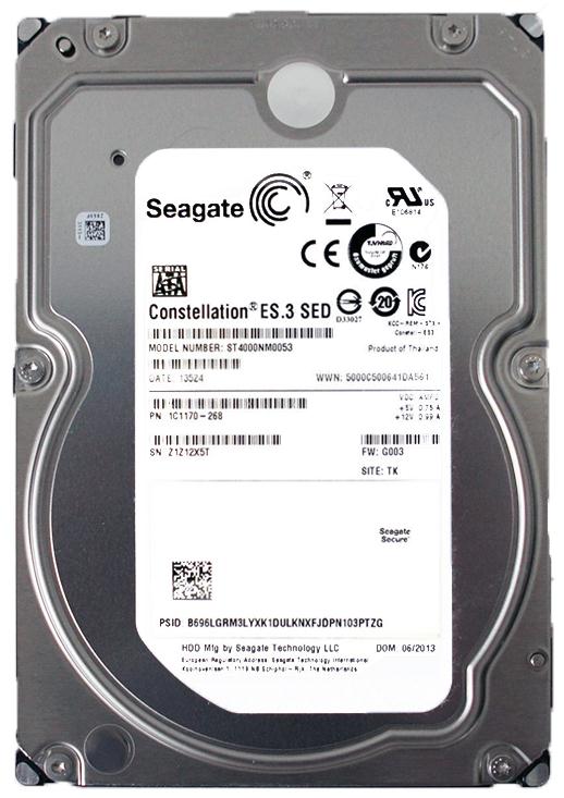 1C1170-268 Seagate Constellation ES.3 4TB 7200RPM SATA 6Gbps 128MB Cache (SED) 3.5-inch Internal Hard Drive
