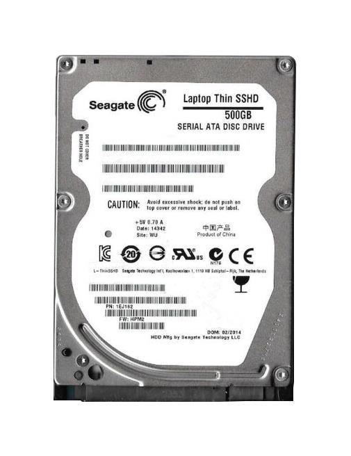 1EJ162-623 Seagate Laptop SSHD 500GB 5400RPM SATA 6Gbps 64MB Cache 8GB MLC NAND SSD 2.5-inch Internal Hybrid Hard Drive