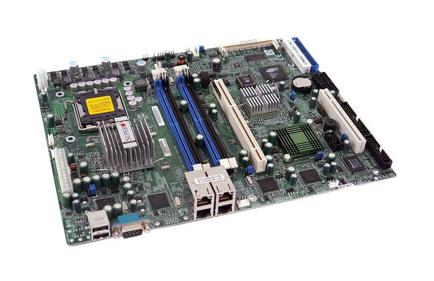 1URACKSENPDSMICORE2D SuperMicro PDSMI Socket LGA 775 Intel E7230 Chipset Intel Pentium D/ Pentium 4/ Pentium / Pentium Extreme Edition / Celeron D Processors Support DDR2 4x DIMM 4x SATA2 3.0Gb/s ATX Server Motherboard (Refurbished)