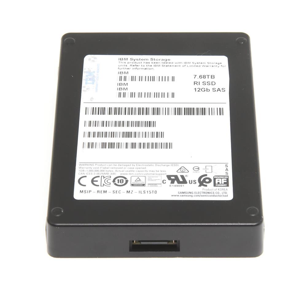 2076-AHHC IBM 7.68TB SAS 2.5-inch Internal Solid State Drive (SSD)
