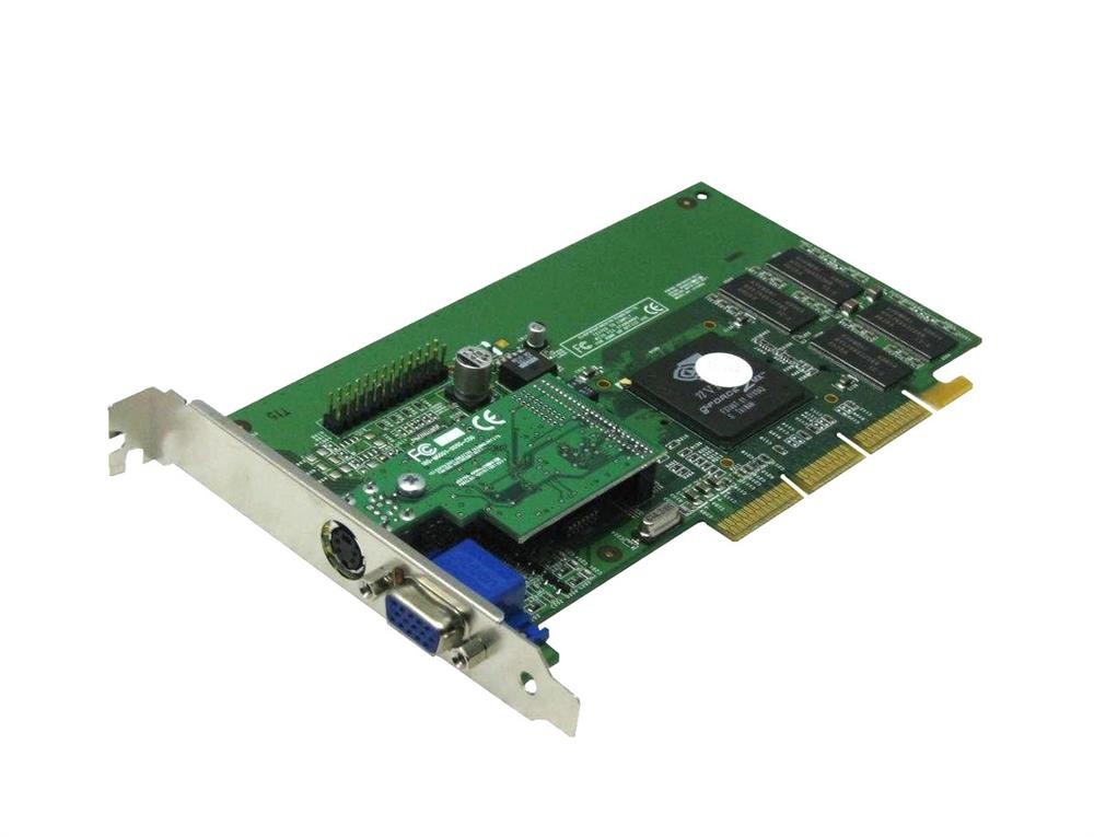 216380-001 Compaq Nvidia Geforce2 Nv11 32MB Gts Tv-out Agp Video Graphics Board