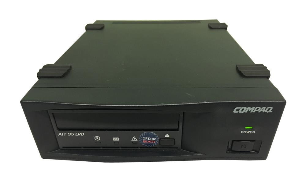 218576-001 Compaq StorageWorks AIT 35GB External LVD Tape Drive ( Carbon ) Proliant / Alpha Servers