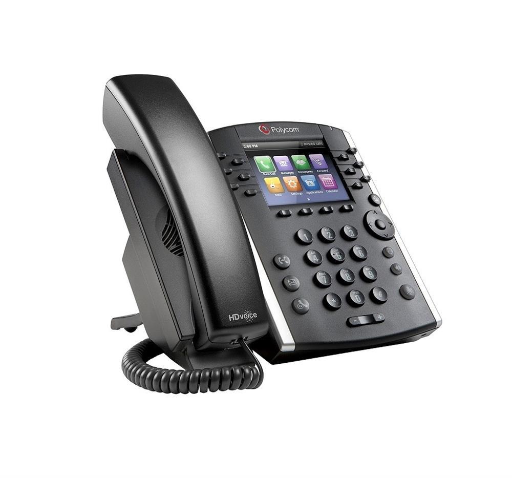 2200-46162-025-7C5E PolyCom Vvx 410 12-line Desktop Phone Poe (Refurbished)