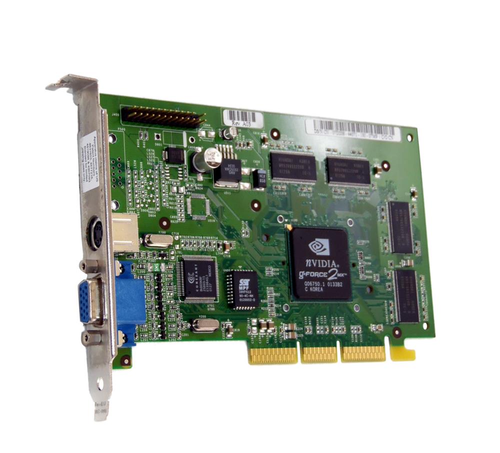 231024-001 HP Nvidia GeForce 2MX 32MB AGP Video Graphics Card With TV-Out