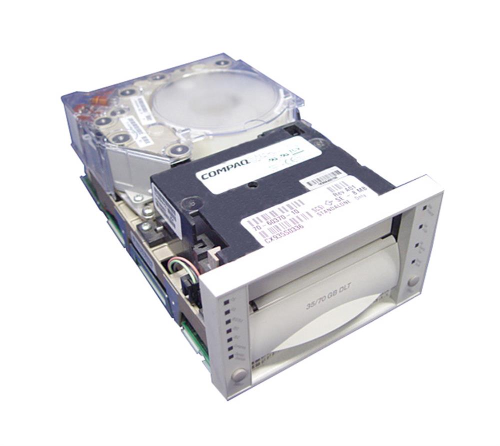 242520-B21 HP 35GB(Native) / 70GB(Compressed) DLT SCSI 68-Pin SE 5.25-Inch Internal Tape Drive